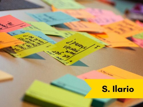 Organizzazione personale a S. Ilario Scrivania piena di post it