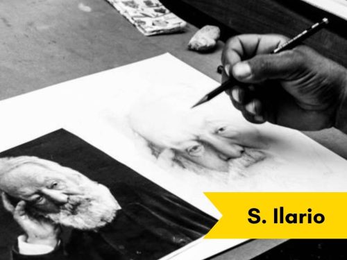 disegnatore che ritrae un volto